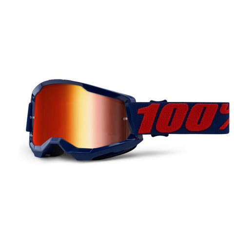 100% 100% Strata 2 Goggles - Mirrored Lens