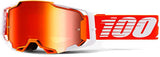100% Armega Regal Goggles w/Mirror Red Lens