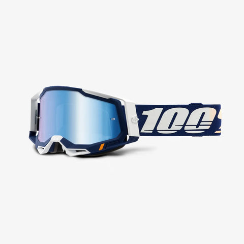 100% Racecraft 2® Goggle - Concordia / Mirror Blue Lens
